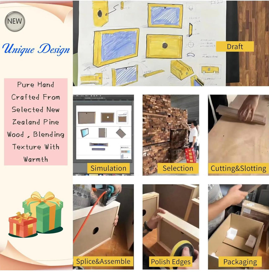 Wooden Kids Art Frame A4 Size