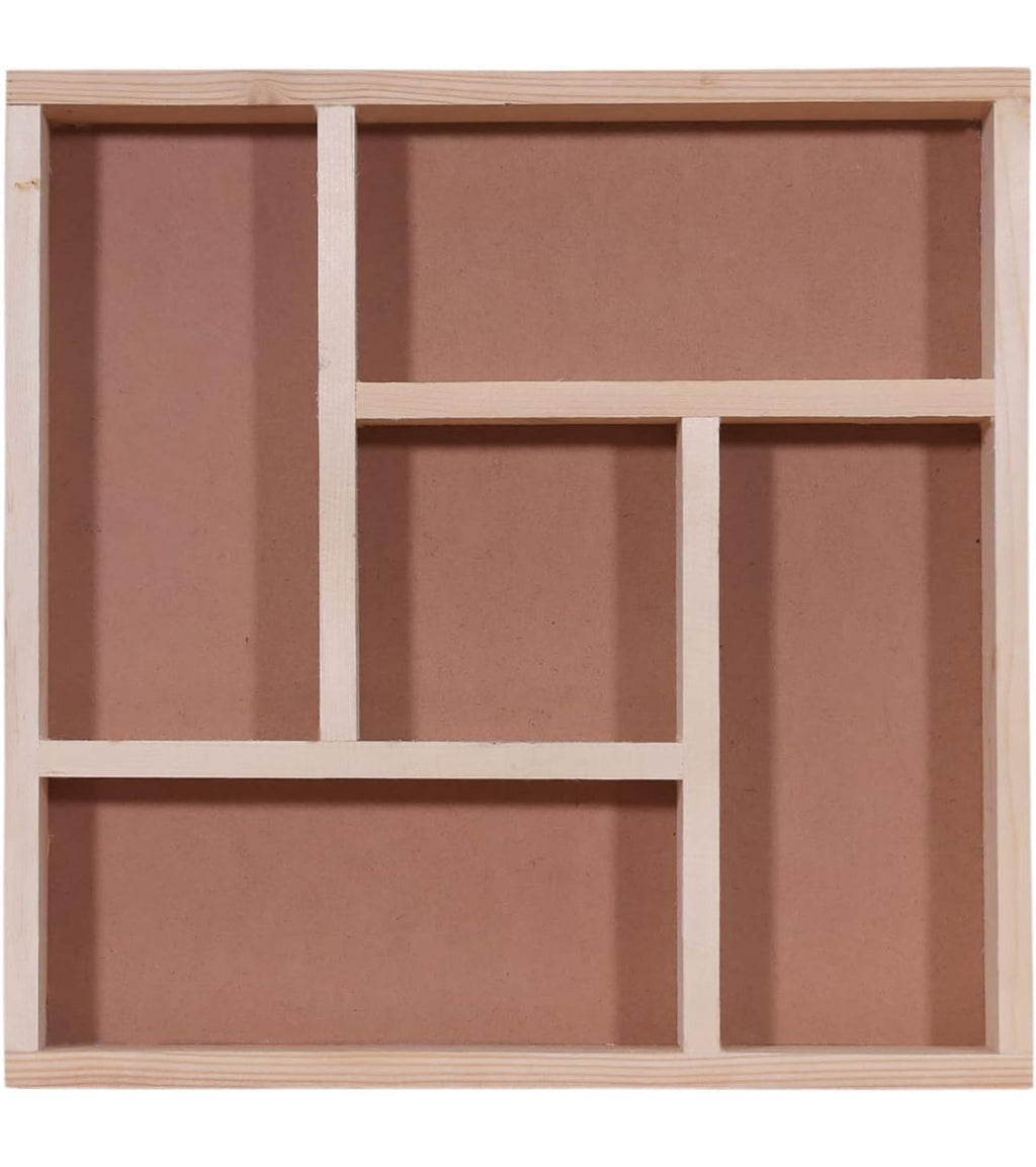 Premium Pinewood Dry Fruit Gift Tray